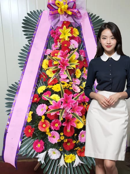 AW컨벤션안산 3단화환 기본형